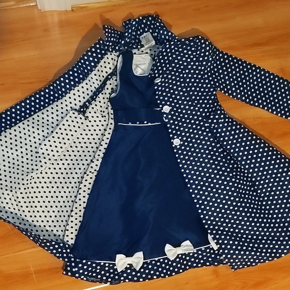 Bonnie Jean dress and coat.